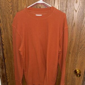 Men's Orange Sweater Goodfellow